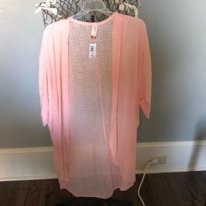 Light Pink knitted cardigan